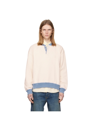 Isabel Marant Off-White & Blue Mathias Sweatshirt