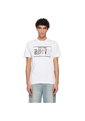 Dsquared2 White Vaquera Edition Cool Fit T-shirt