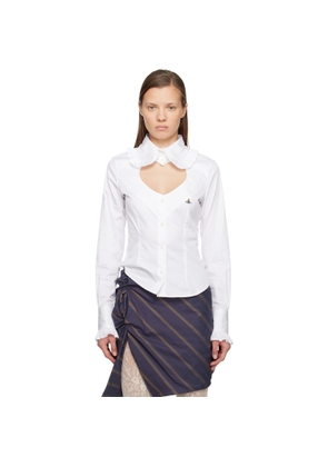 Vivienne Westwood White Toulouse Frill Shirt