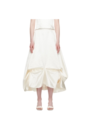 Wed SSENSE Bridal Capsule Lola Maxi Skirt