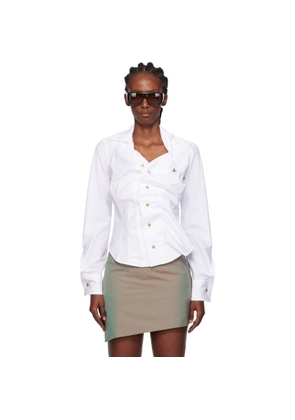 Vivienne Westwood White Drunken Shirt