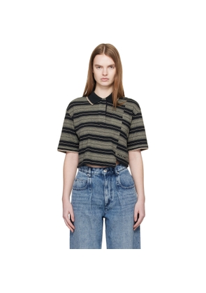 Isabel Marant Etoile Black Isalyne Polo