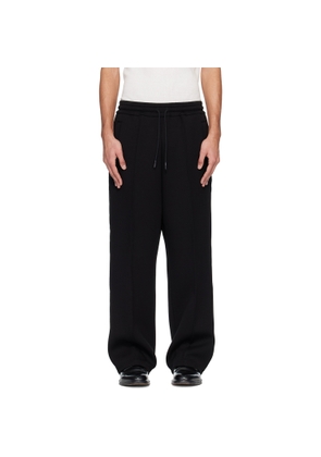 Dsquared2 Black D2 Tape Jersey Sweatpants