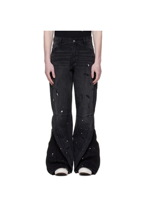 Satoshi Nakamoto Black Enduro Jeans