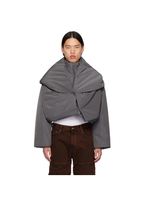 Y/Project Gray Snap Off Jacket