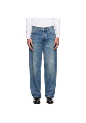 Sunflower Blue Wide Twist Jeans