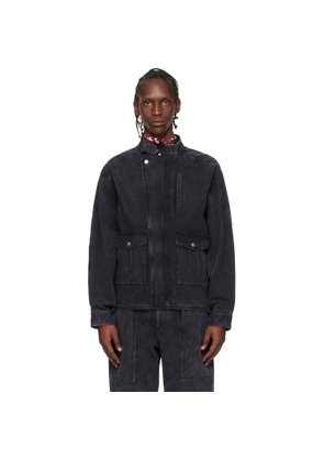 Isabel Marant Black Isaiah Denim Jacket