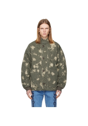 Isabel Marant Green Taeliss Coat