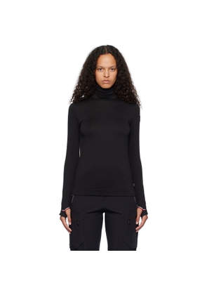 Moncler Grenoble Black Ski Turtleneck