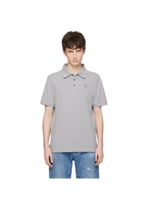 Canada Goose Gray 'Tonal Label' Beckley Polo