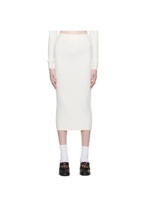 Hugo Off-White Scribe Midi Skirt