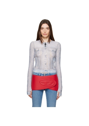 Diesel Blue T-Clau Long Sleeve T-Shirt