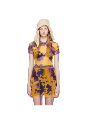 Ottolinger SSENSE Exclusive Purple T-Shirt