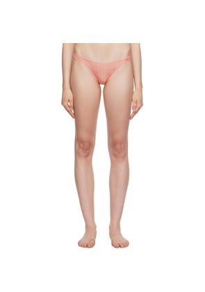Kiki de Montparnasse Pink Striped Thong