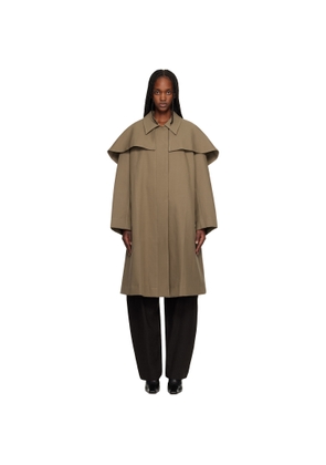Studio Nicholson Beige Haver Trench Coat