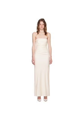 BEC + BRIDGE Off-White Eternity Maxi Dress