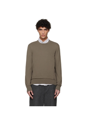 A.P.C. Khaki Cotton Sweater