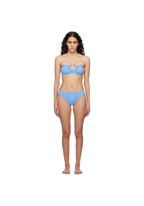 Bottega Veneta Blue Knot Ring Bikini