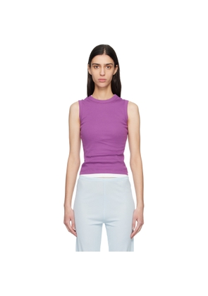 FLORE FLORE Purple Esmé Tank Top