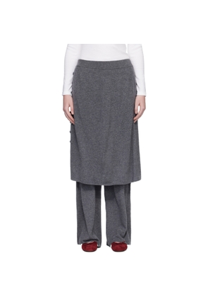 LISA YANG Gray 'The Payton' Trousers