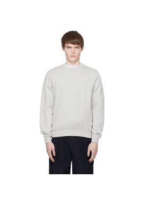 A.P.C. Gray Standard 'Rue Madame' Sweatshirt