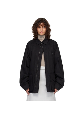 Rier Black Cotton Suit Field Jacket