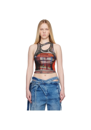 Ottolinger SSENSE Exclusive Multicolor Mesh Tank Top