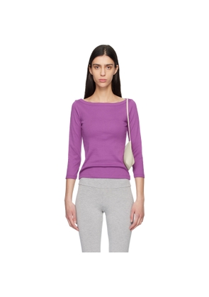 FLORE FLORE Purple Steffi T-shirt