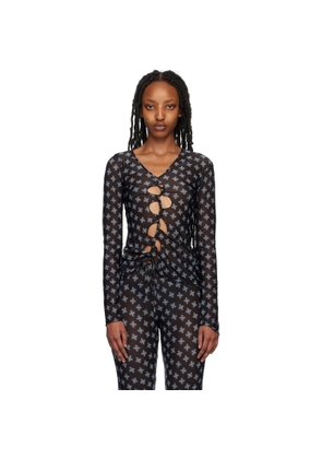 AVAVAV SSENSE Exclusive Black Long Sleeve T-Shirt