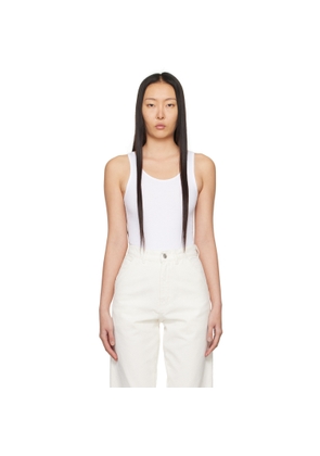 HommeGirls White Embroidered Bodysuit