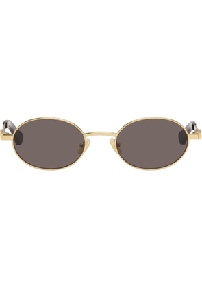 Bottega Veneta Gold Ribbon Sunglasses
