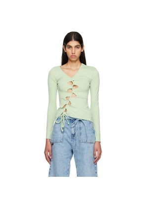AVAVAV SSENSE Exclusive Green Long Sleeve T-Shirt