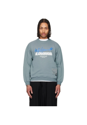 YOHJI YAMAMOTO Gray Neighborhood Edition LS Sweatshirt
