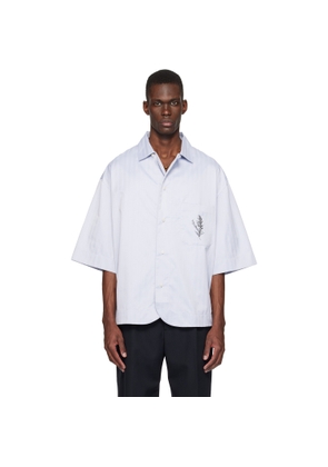 JACQUEMUS Blue 'The Gardian' Shirt