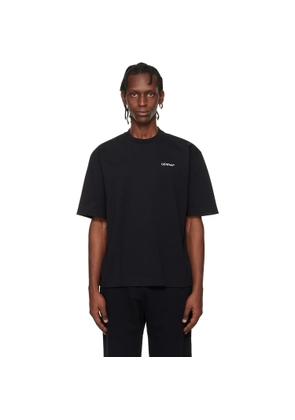 Off-White Black Half Arrow Skate Logo T-shirt