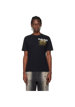 Off-White Black Spray Stamp Slim T-shirt