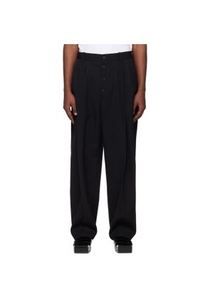 JACQUEMUS Black La Croisière 'The Fernando' Trousers