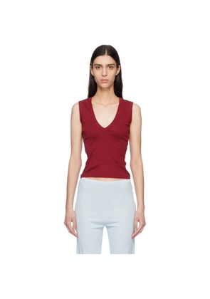 FLORE FLORE Red Dewi Tank Top