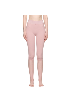 SKIMS Pink Vintage Shapewear Capri Leggings