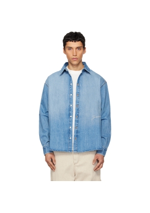 JACQUEMUS Blue 'The Simon de-Nîmes' Denim Shirt