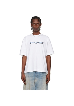 Off-White White Baseball Arrow Skate T-shirt