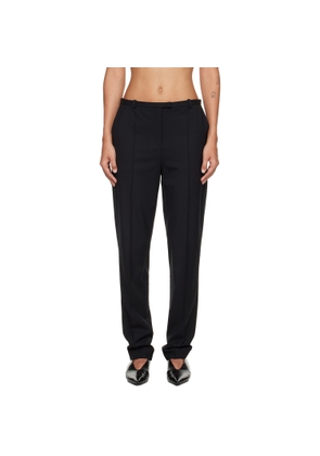 Loulou de Saison Black Malka Fitted Trousers