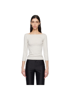 FLORE FLORE Gray Steffi T-shirt