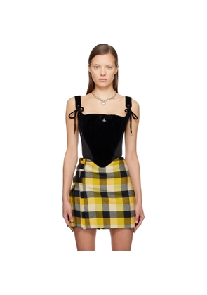 Vivienne Westwood Black Puppy Corset Top