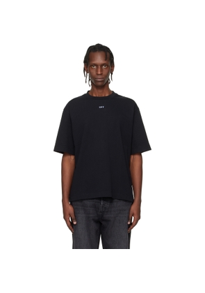 Off-White Black Stencil Arrow Skate Logo T-shirt