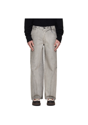 HELIOT EMIL Gray Basalt Jeans