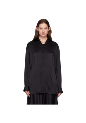 LISA YANG Black Button-Up Shirt