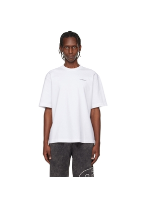 Off-White White Half Arrow Skate Logo T-shirt