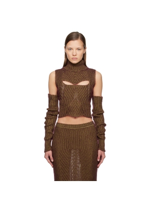 Vivienne Westwood Brown Mary Corset Top