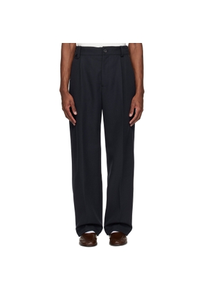 JACQUEMUS Navy 'The Croisière' Trousers